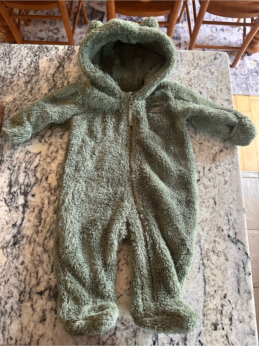 Eddie Bauer Sherpa Bunting Suit 3-6m